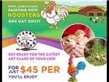 Painting With Roosters!