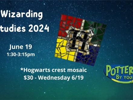 Hogwarts Crest Mosaic 2024
