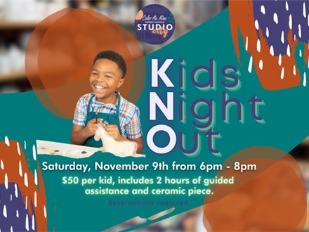 11.9.24 KIDS NIGHT OUT - Color Me Mine Studio City