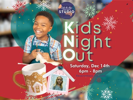 12.14.24 KIDS NIGHT OUT - Color Me Mine Studio City