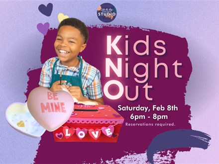 2.8.25 KIDS NIGHT OUT - Color Me Mine Studio City