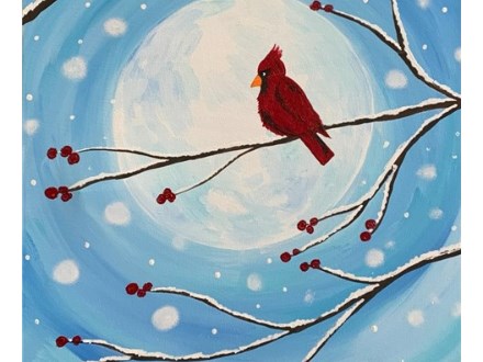 Allison's Private Party - Cardinal Canvas Sat. January 11th at 1pm