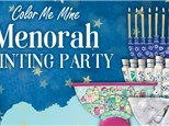 Menorah Painting Party 2022: Friday, December 9th 5:00 - 8:00PM