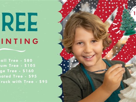 Christmas Tree Painting Party - November 9