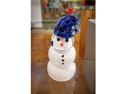 Sculpted Snowman - December 