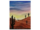 Desert Sunset - Paint & Sip - Aug 25