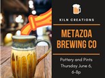Pottery and Pints at METAZOA BREWING CO