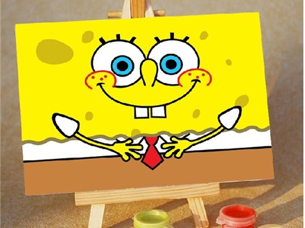Spring Break Camp 4/2 "Spongebob Canvas"