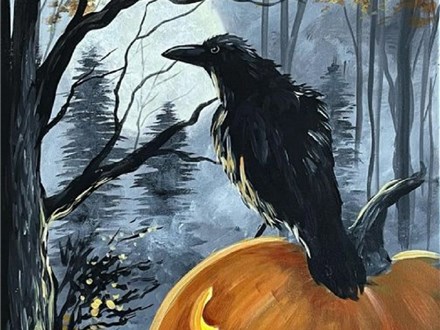 All Hallows' Eve Canvas Painting Event