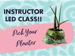 Instructor Led Workshop: Pick Your Planter! Friday, April 18th at 6pm