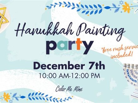 Hanukkah Painting Party