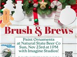 Brush & Brews Ornaments at Natural State Brush & Brews Ornaments at Natural State