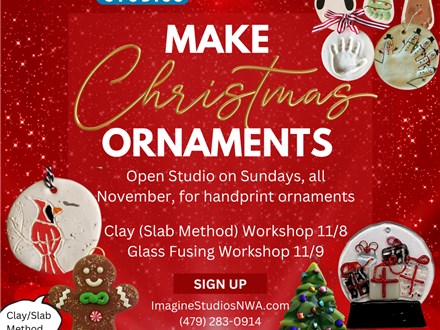 Ornament Workshops - Clay and Glass Ornament Workshops - Clay and Glass