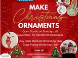 Ornament Workshops - Clay and Glass Ornament Workshops - Clay and Glass