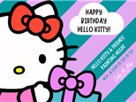 Hello Kitty & Friends | Sanro Painting Night Nov.8 (SAT) Hello Kitty & Friends | Sanro Painting Night Nov.8 (SAT)