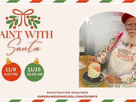 Paint with Santa Paint with Santa
